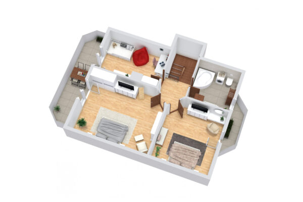 Floorplan letterhead - 240425- 2. Floor - 3D Floor Plan