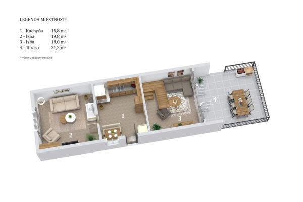 Floorplan letterhead - 190525 - 1. Floor - 3D Floor Plan
